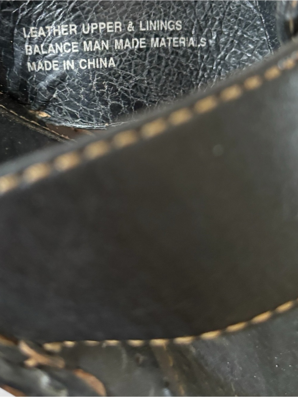 Born Black Leather Classic Slip On Thong Sandals Size 7 - Picture 4 of 6